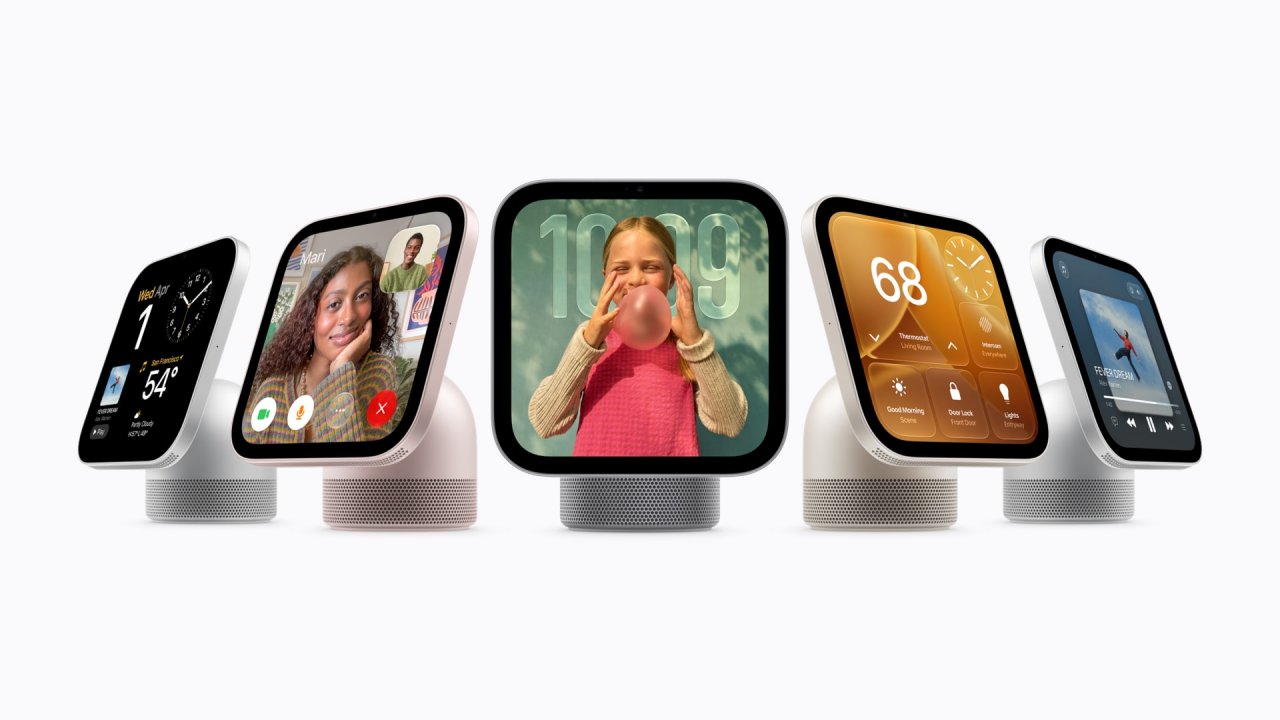 Apple HomeView: sedempalčni zaslon, ki prepozna člane...